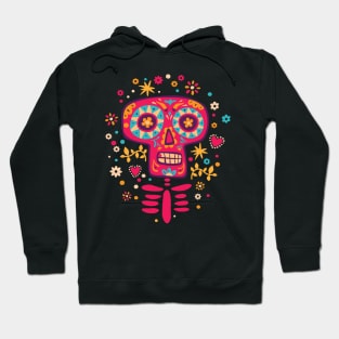 Dia De Los Muertos - Sugar Skull Skeleton Hoodie